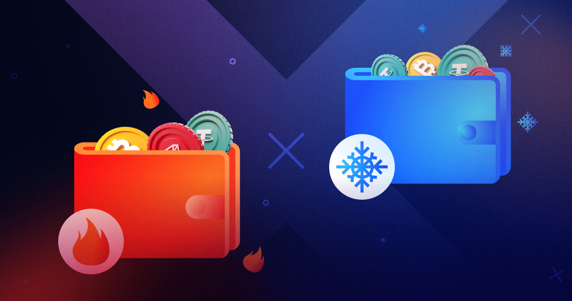 hot and cold wallets